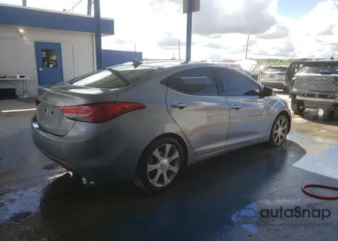 2012 Hyundai Elantra Gls from USA, damaged, VIN KMHDH4AE1CU363511